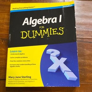 Algebra I For‎ Dummies
2nd Edition